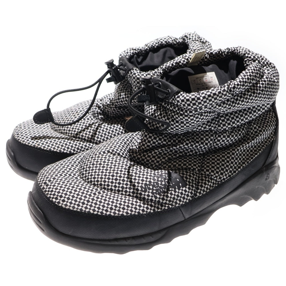 THE NORTH FACE(ザノースフェイス) NUPSE BOOTIE ヌプシブーティー ナイロンショートブーツ ホワイト/ブラック US9/27cm 04T-1145607