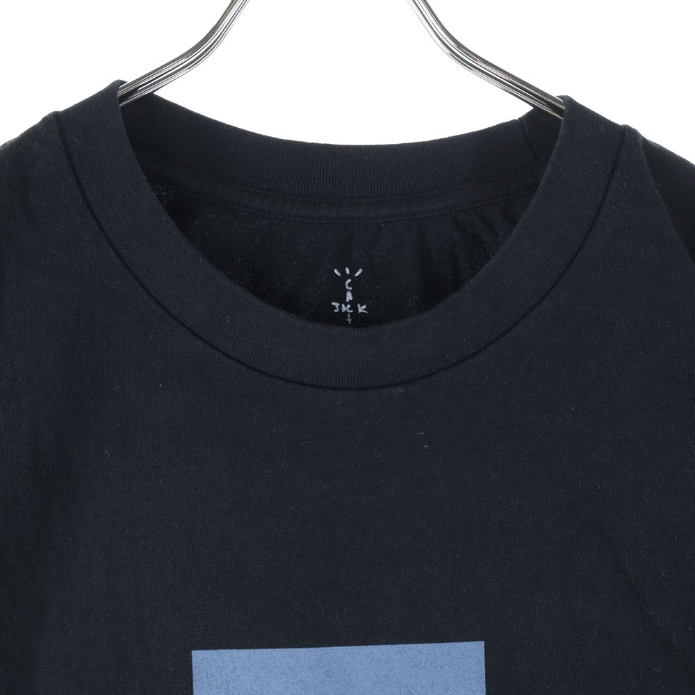 Cactus Jack(カクタスジャック) 24SS FREE THE RAGE TEE #2 フリーザレイジ フロントプリントTシャツ 半袖クルーネックカットソー ブラック