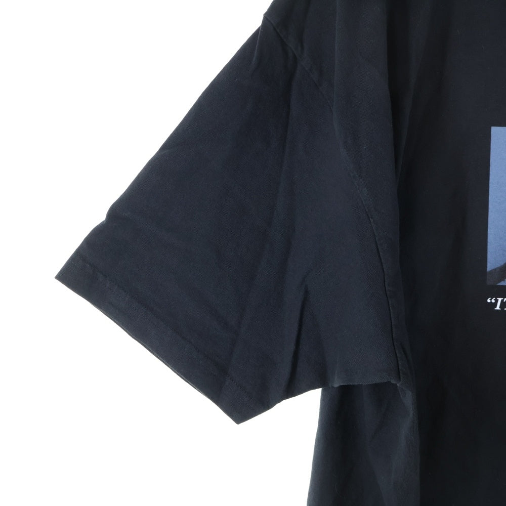 Cactus Jack(カクタスジャック) 24SS FREE THE RAGE TEE #2 フリーザレイジ フロントプリントTシャツ 半袖クルーネックカットソー ブラック