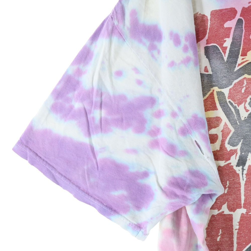 VINTAGE(ヴィンテージ) 90S VINTAGE PEARL JAM YIELD TOUR 1998 TYE DYE TEE ヴィンテージ パールジャム イールドツアー タイダイ フロントプリント半袖Tシャツ マルチカラー