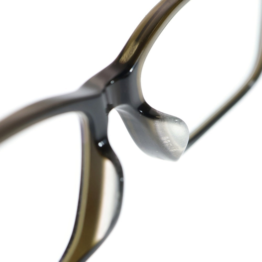 BURBERRY(バーバリー) サイドロゴ スクエアフレーム サングラス 眼鏡 カーキ/シルバー B 2217D 3010