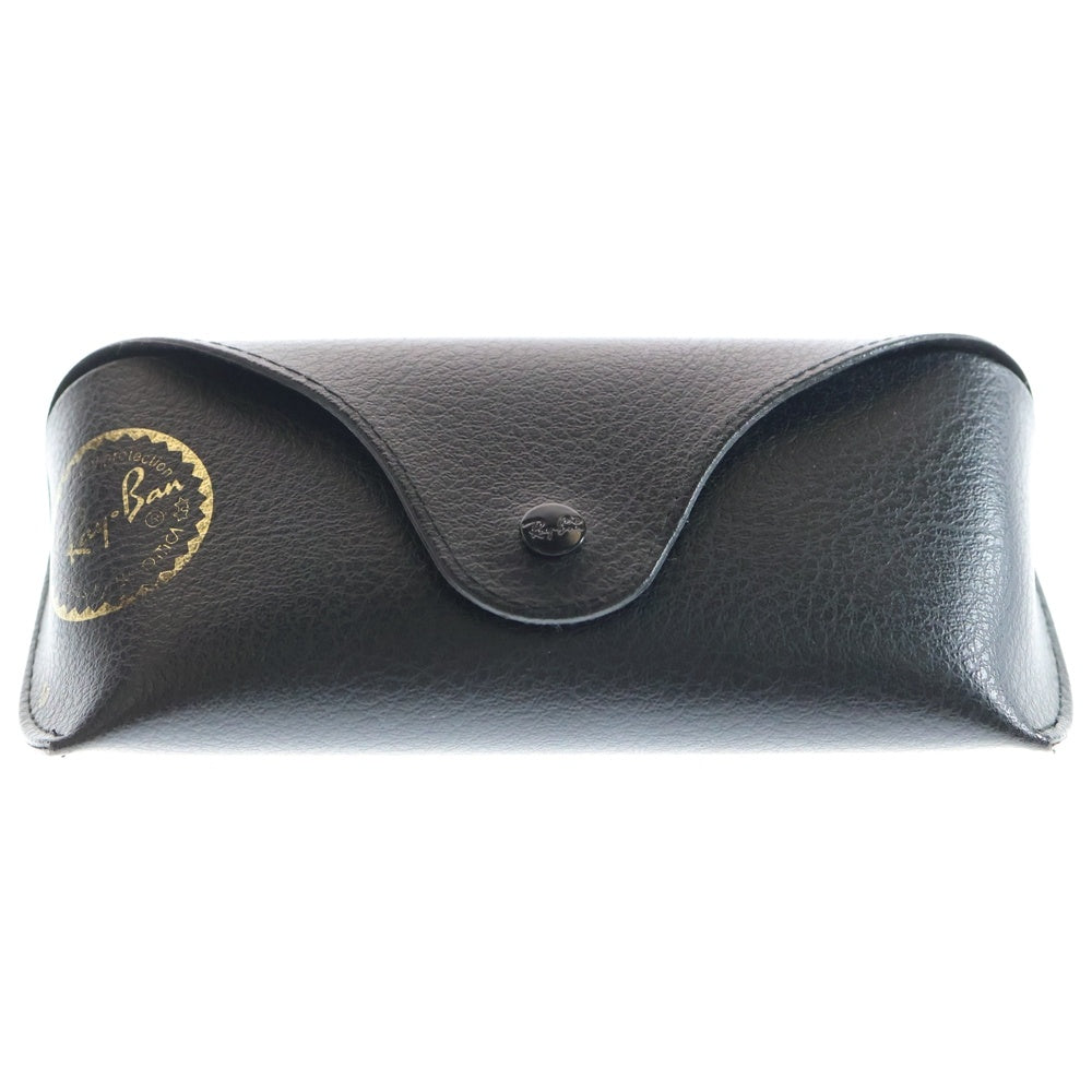 Ray Ban(レイバン) サイドロゴ ウェリントン フレーム サングラス 眼鏡 ブラック/ブルー RB4258‐F