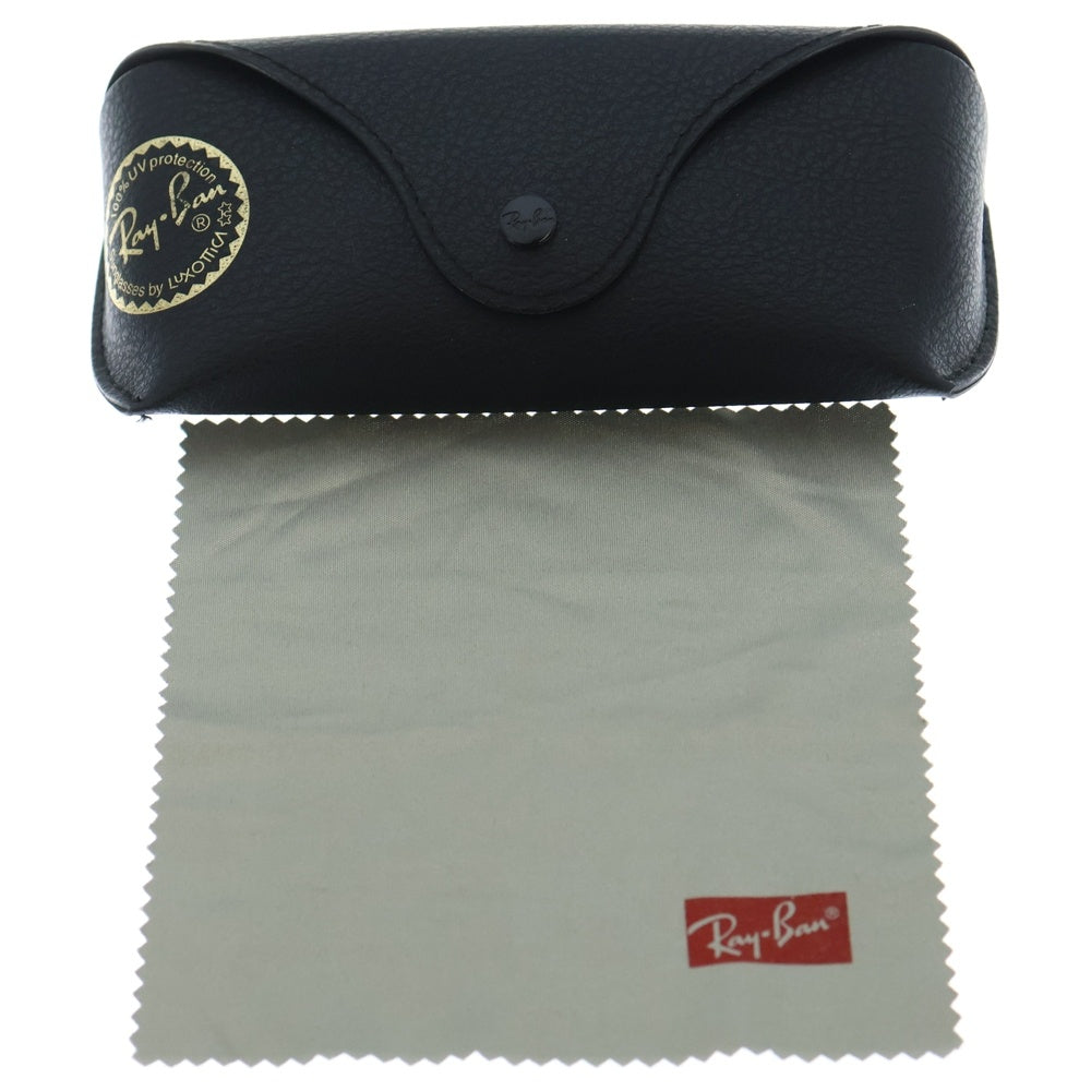 Ray Ban(レイバン) WAYFARER ウェイファーラー サイドロゴ ウェリントン フレーム サングラス 眼鏡 ブラック/イエロー RB2140‐F