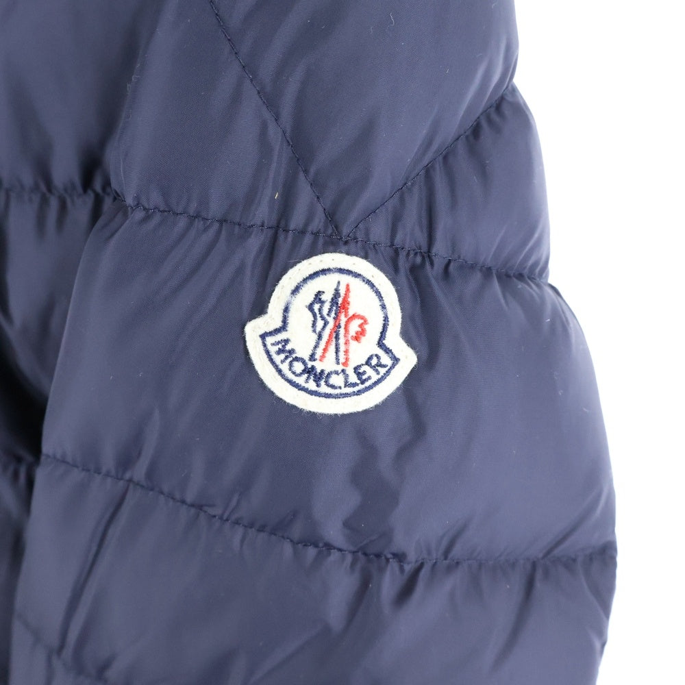 MONCLER(モンクレール) 18AW CLUNY GIBBOTTO クルーニー ファー フード ダウンジャケット フーディー ネイビー D20914138025 68352