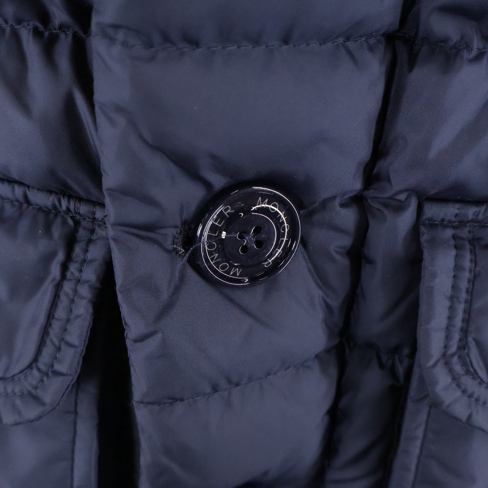 MONCLER(モンクレール) 18AW CLUNY GIBBOTTO クルーニー ファー フード ダウンジャケット フーディー ネイビー D20914138025 68352
