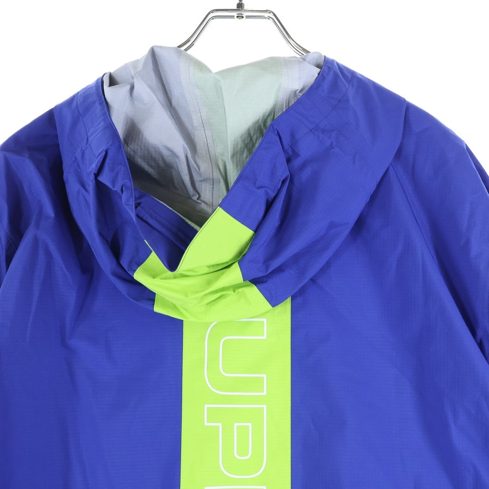 SUPREME(シュプリーム) 18SS Taped Seam Jacket バックロゴ テープドシーム ナイロン マウンテンパーカー ジャケット ブルー