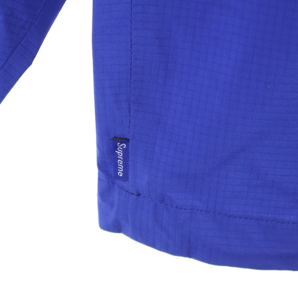 SUPREME(シュプリーム) 18SS Taped Seam Jacket バックロゴ テープドシーム ナイロン マウンテンパーカー ジャケット ブルー