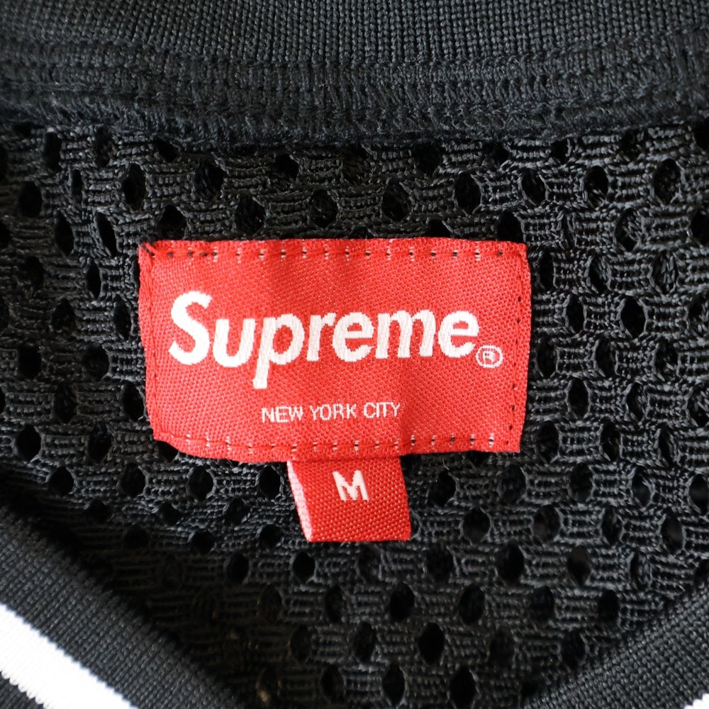 SUPREME(シュプリーム) 18SS Mesh Baseball Top メッシュベースボールトップス ブラック
