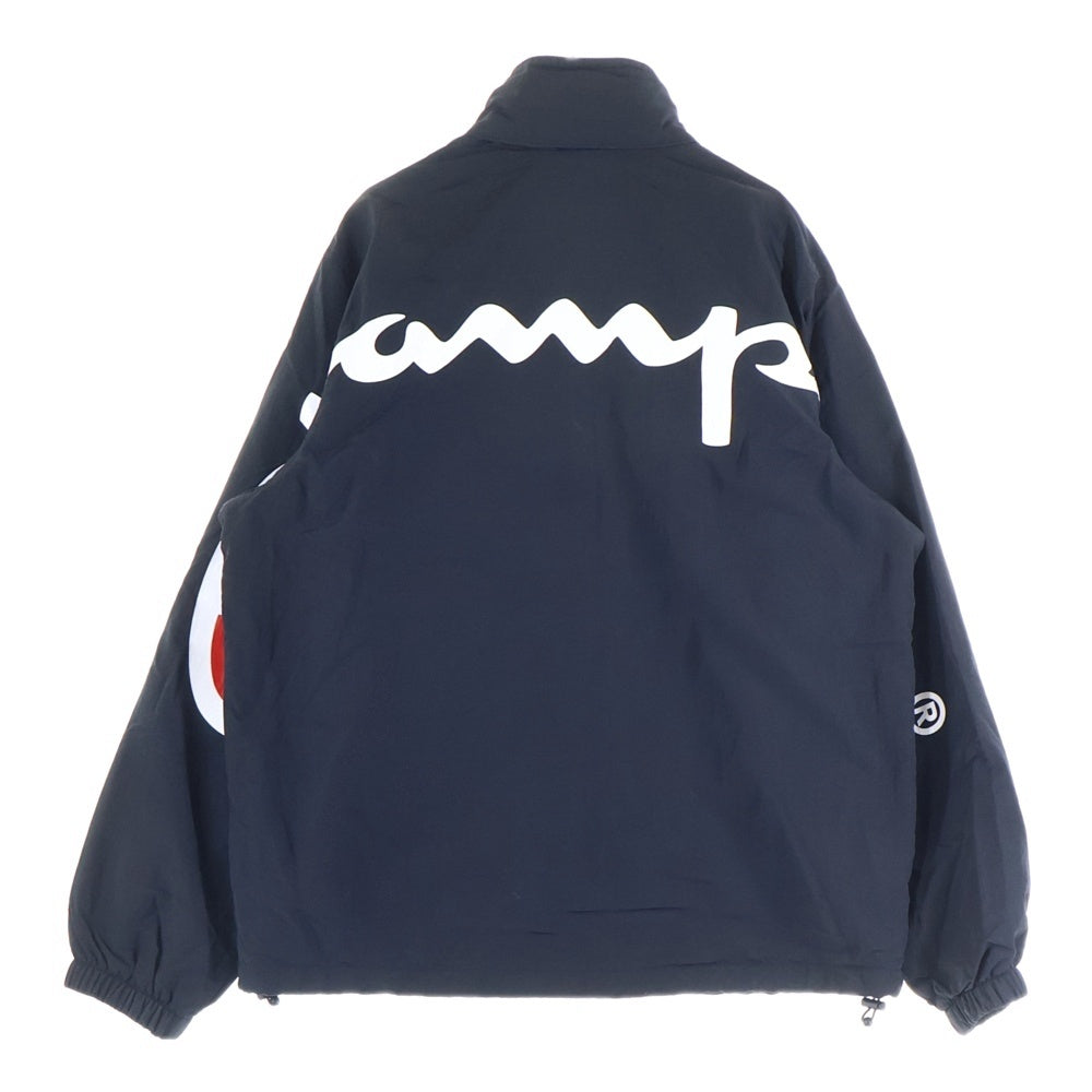 SUPREME(シュプリーム) 18SS × Champion Track Jacket チャンピオン トラックジャケット アーチロゴ ナイロンジャケット ブラック