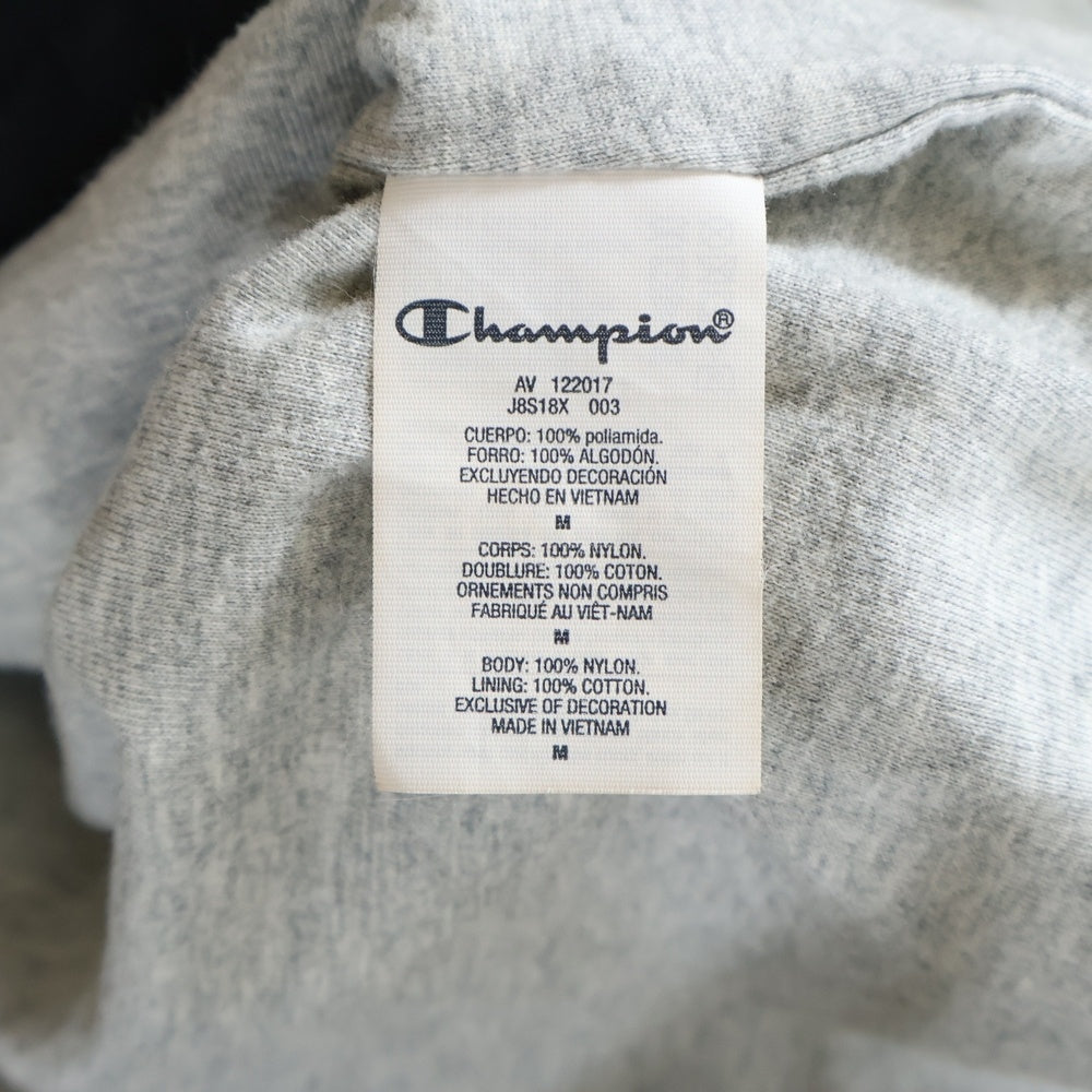 SUPREME(シュプリーム) 18SS × Champion Track Jacket チャンピオン トラックジャケット アーチロゴ ナイロンジャケット ブラック