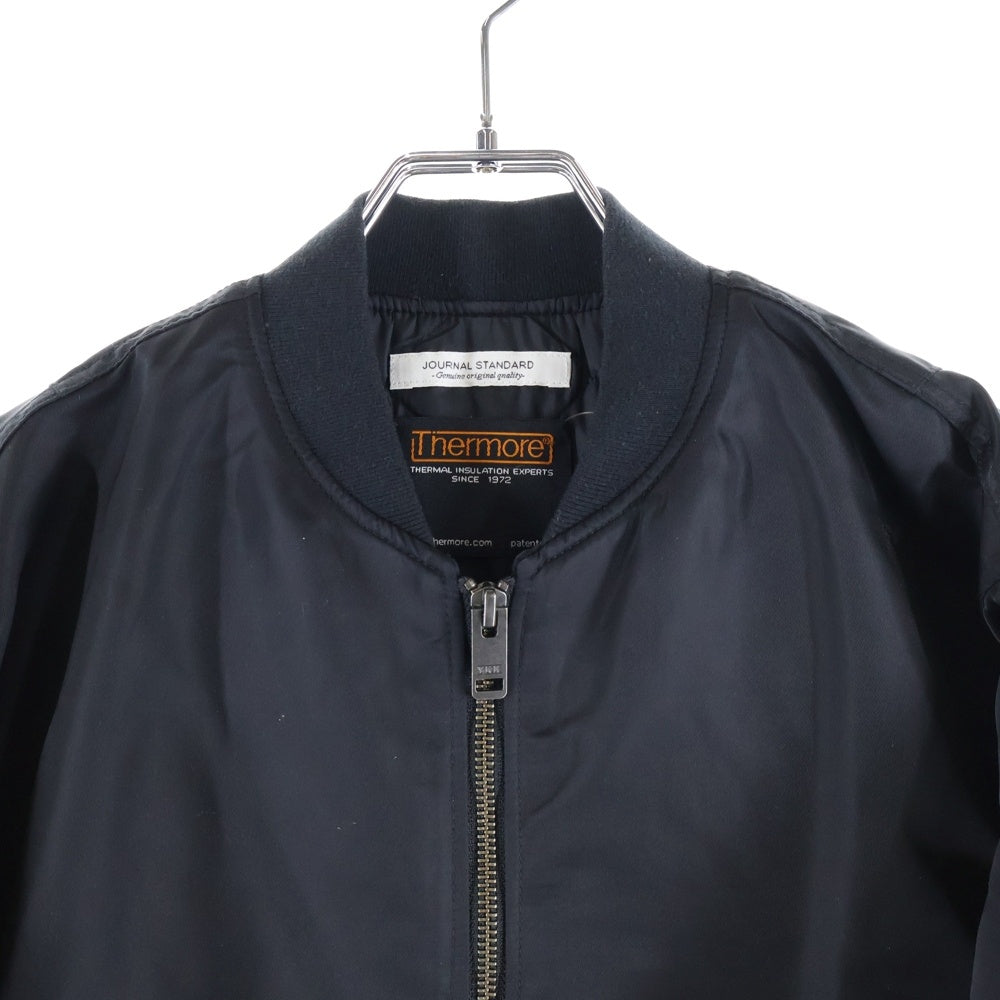JOURNAL STANDARD(ジャーナルスタンダード) THERMORE ナイロン ボンバージャケット ブラック