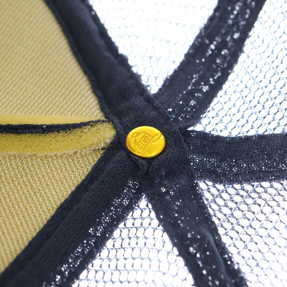 VINTAGE(ヴィンテージ) 80-90S OTTO GENT-X スカルエンブロイダリー メッシュキャップ 帽子 ネイビー