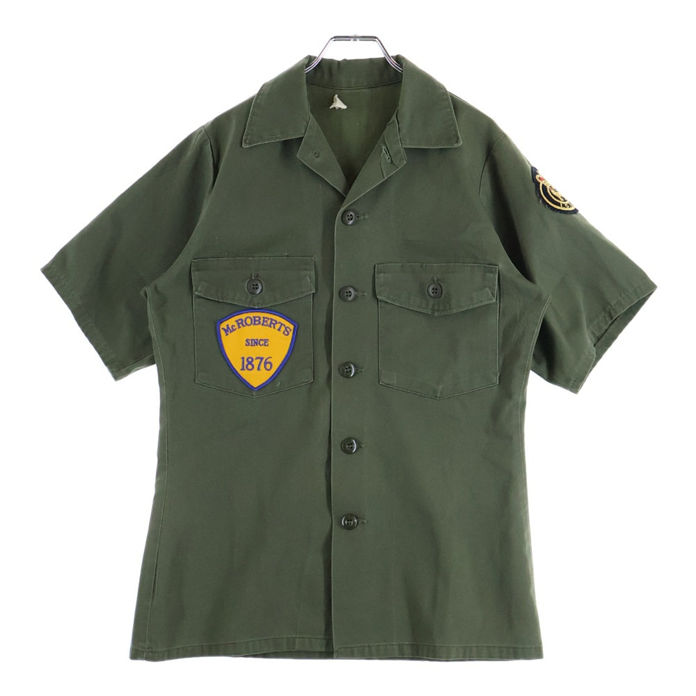 VINTAGE(ヴィンテージ) OG-507 MILITARY ミリタリー 半袖 ユーティリティシャツ カーキ