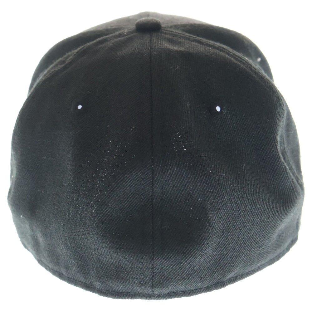 NEW ERA(ニューエラ) 59FIFTY メタルスカルエンブロイダリー キャップ 帽子 ブラック