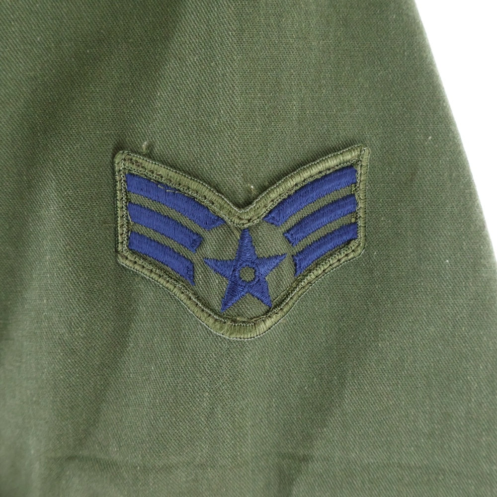 VINTAGE(ヴィンテージ) US.AIRFORCE OG-507 ユーエスエアフォース ミリタリー 半袖 ユーティリティシャツ カーキ