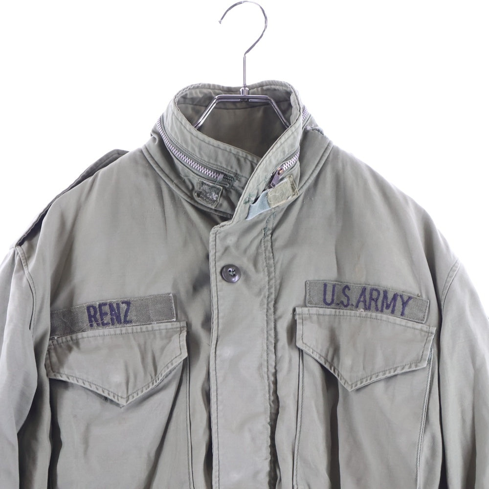 VINTAGE(ヴィンテージ) 60S U.S.ARMY M-65 2NDTYPE ユーエスアーミー セカンド フィールドジャケット カーキ