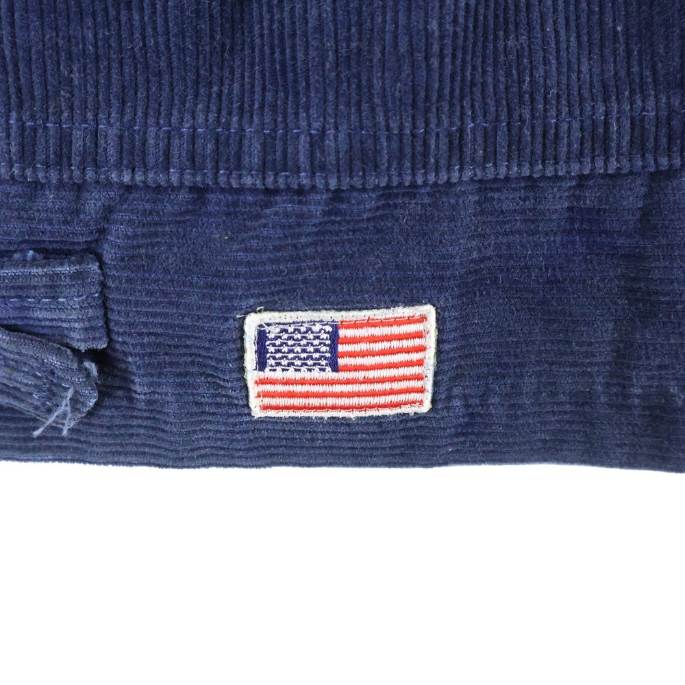 VINTAGE(ヴィンテージ) 70S-80S VINTAGE California FFA Lot100 ショート丈 棒TALON ZIP コーデュロイジャケット ネイビー