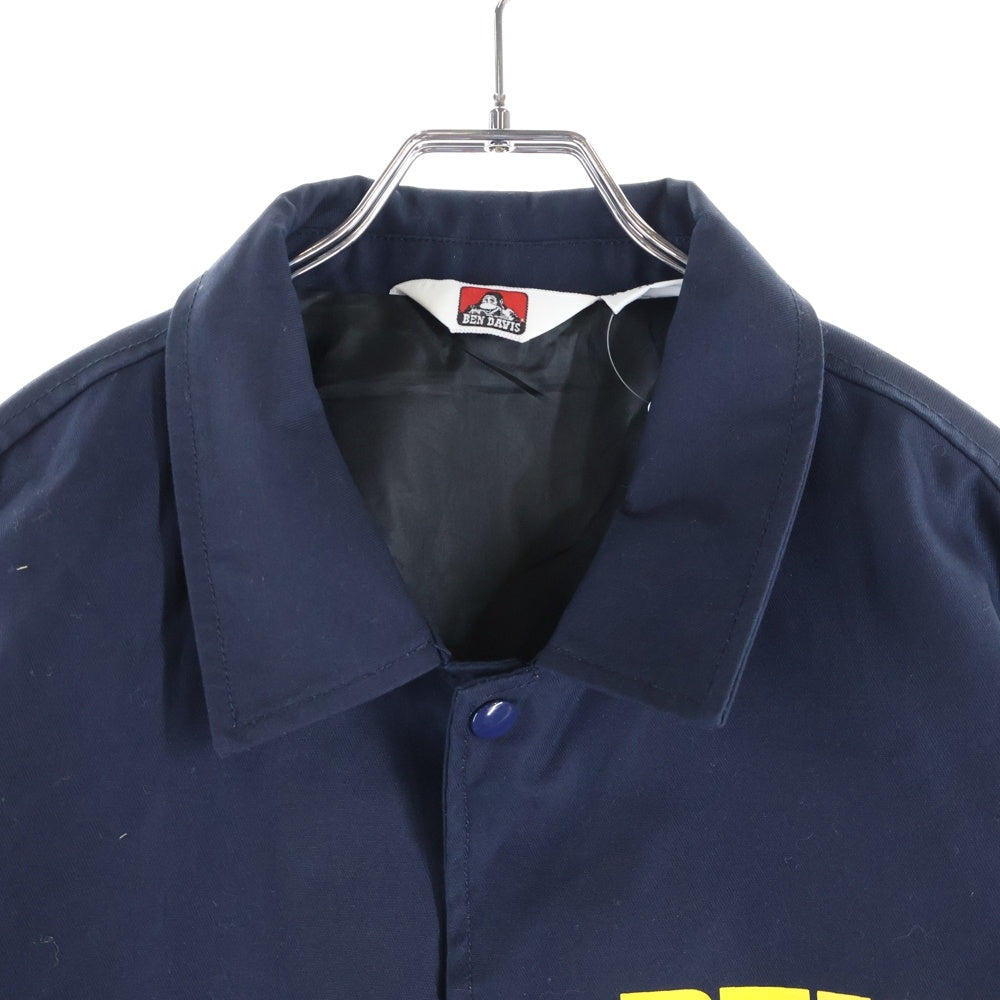 BEN DAVIS(ベンデイビス) コットン コーチジャケット ネイビー G-5780022