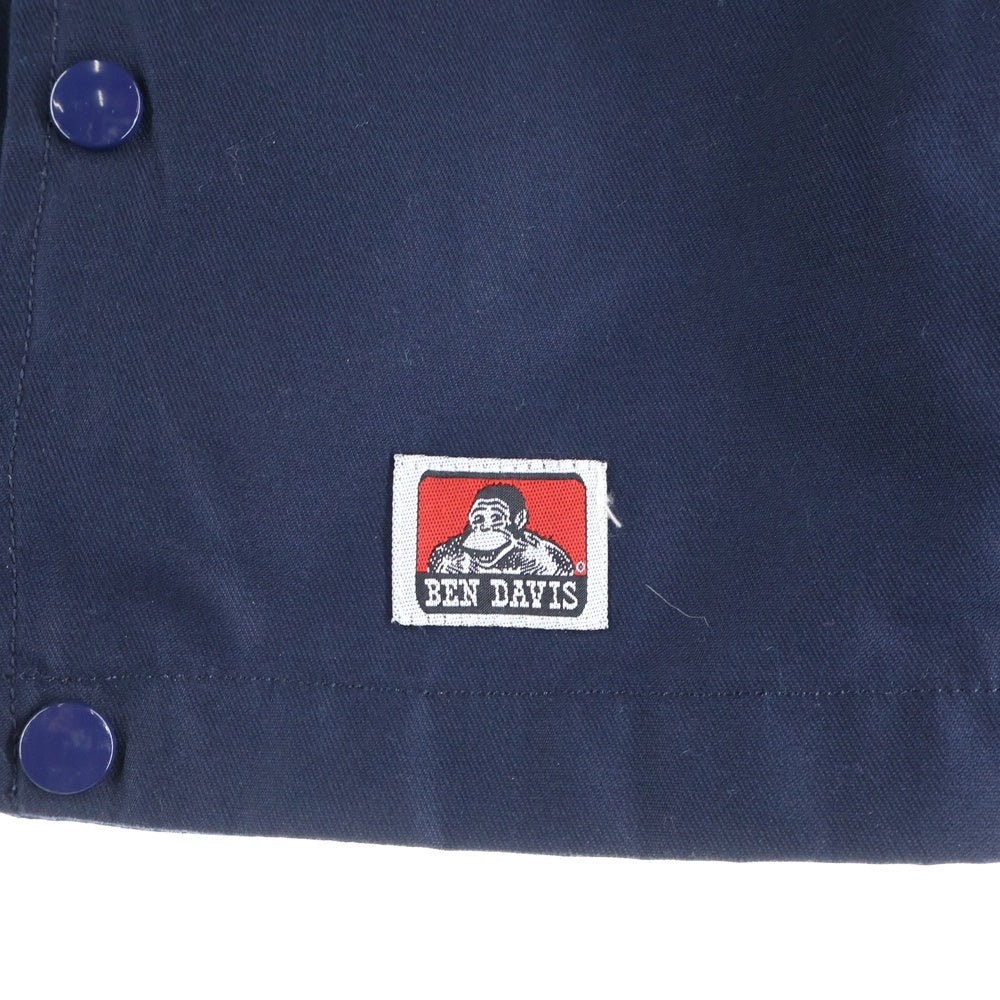 BEN DAVIS(ベンデイビス) コットン コーチジャケット ネイビー G-5780022