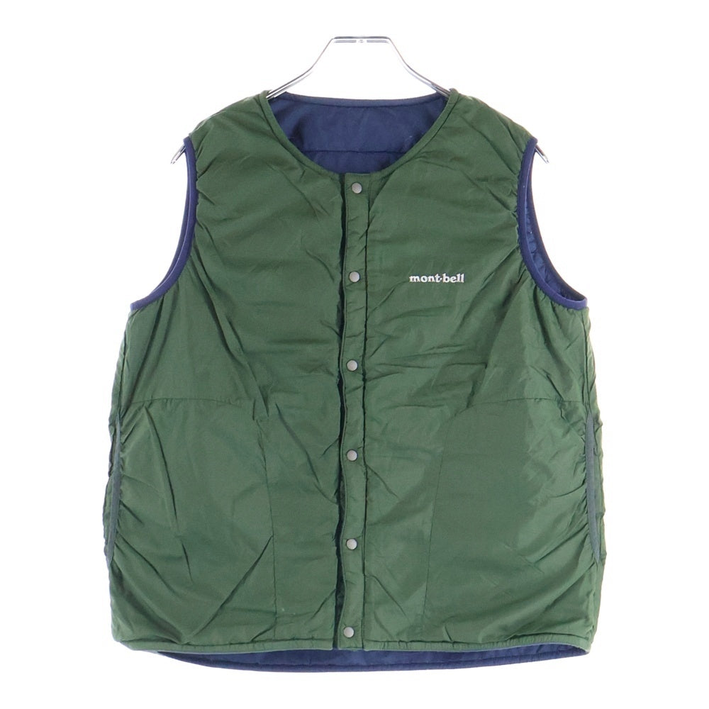 Montbell(モンベル) サーマラップ ラウンドネックベスト ネイビー キッズ 1101635