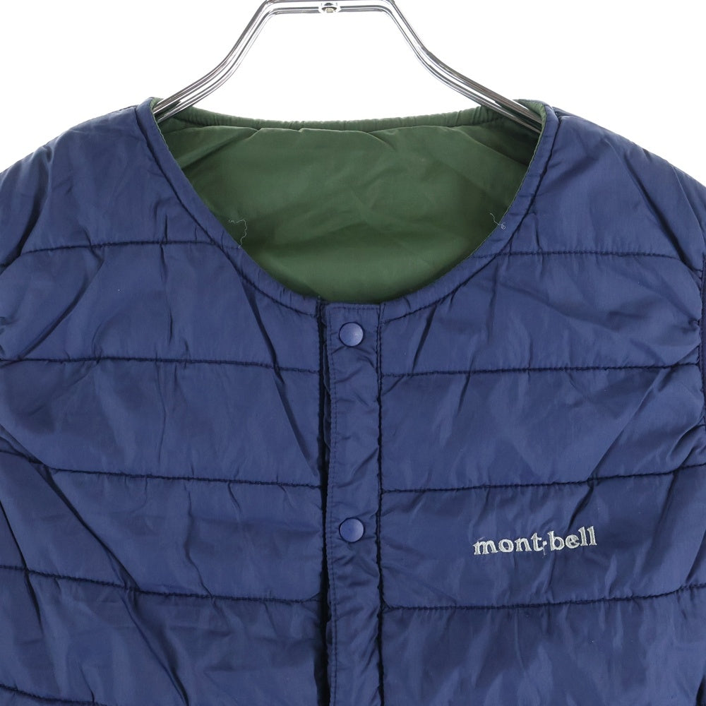 Montbell(モンベル) サーマラップ ラウンドネックベスト ネイビー キッズ 1101635