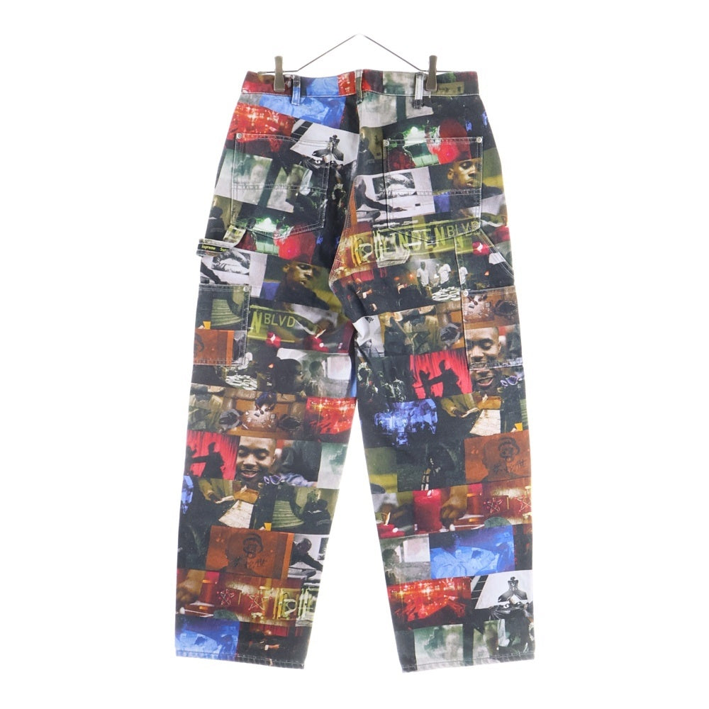 SUPREME(シュプリーム) 21AW Nas and DMX Collage Double Knee Denim コラージュ ダブル ニー デニム ペインター パンツ マルチカラー