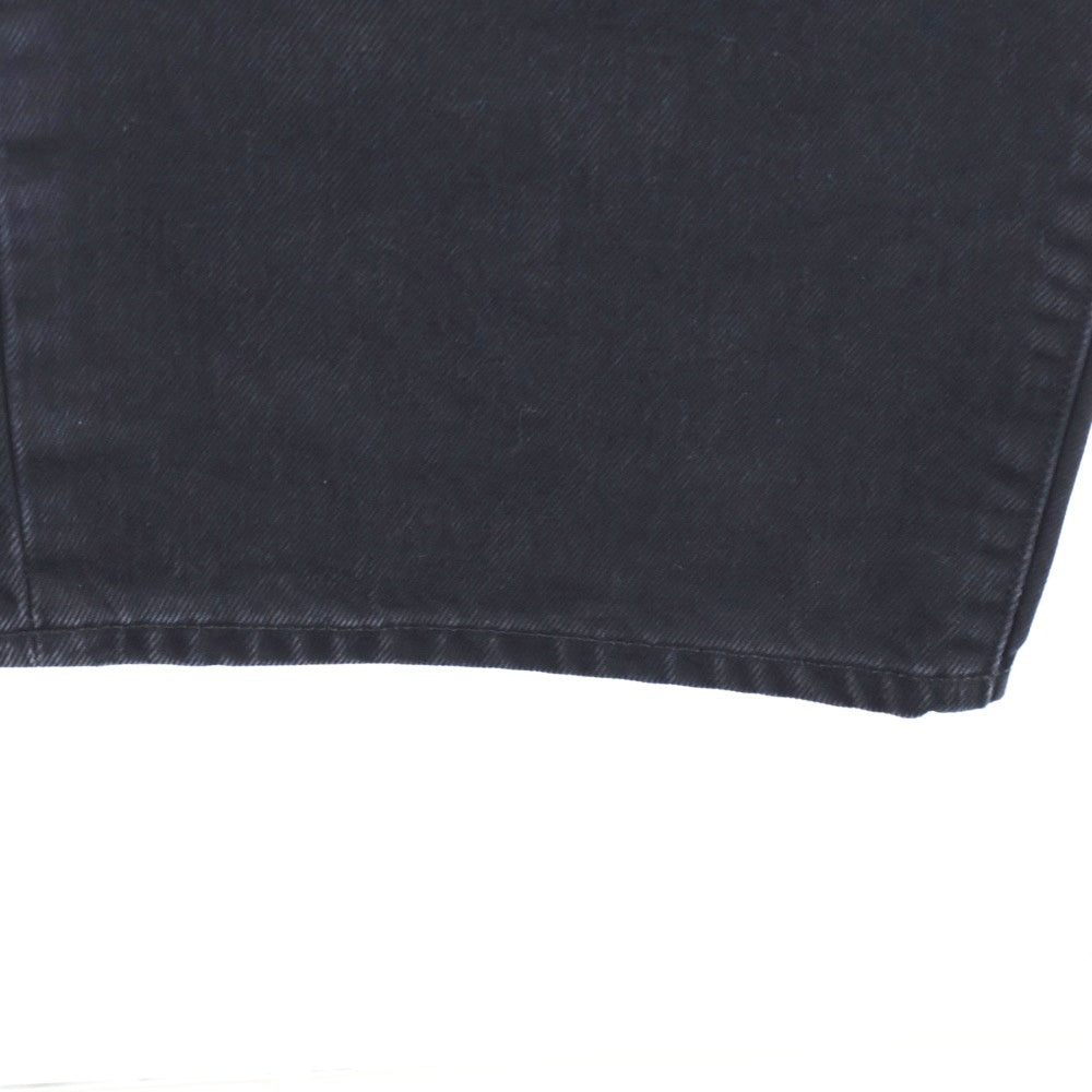 STUSSY(ステューシー) REALXED JEAN DENIM ボタンフライ リラックスド ワイド バギー デニム パンツ ブラック