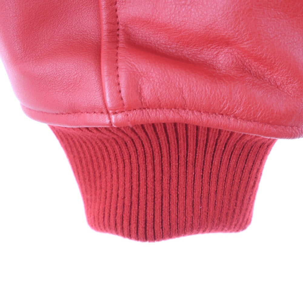 SUPREME(シュプリーム) 24SS supreme Big Logo Chenille Varsity Jacket ビッグロゴ シェニール バーシティ ブルゾン ジャケット レッド