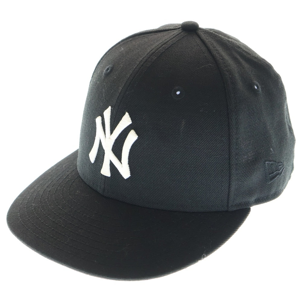 KITH(キス) ×NEW ERA ニュー エラ ヤンキースロゴ 6パネル ベースボールキャップ 帽子 ブラック 210539 23365