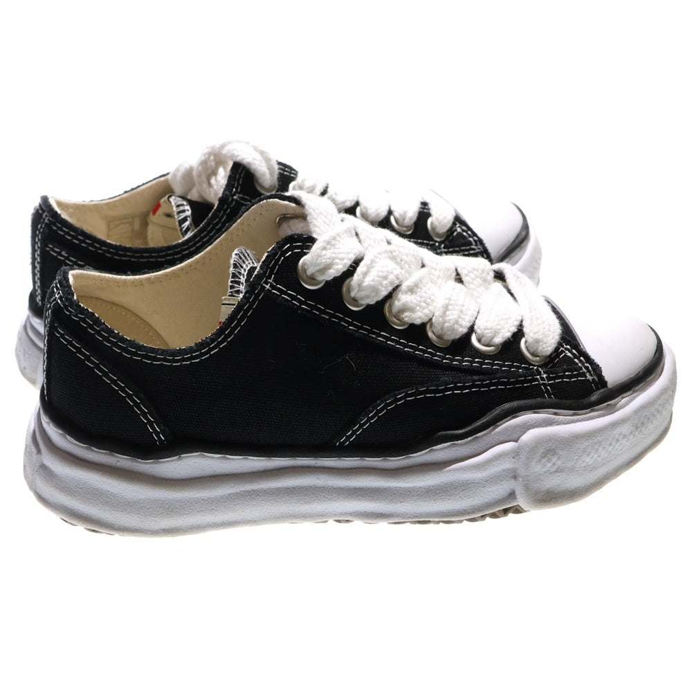 MAISON MIHARAYASUHIRO(メゾンミハラヤスヒロ) PETERSON ピーターソン キャンバスローカットスニーカー レディース ブラック A01FW702