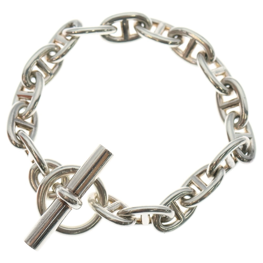 HERMES(エルメス) Chaine d'Ancre MM シェーヌダンクルMM 17コマ チェーンブレスレット シルバー