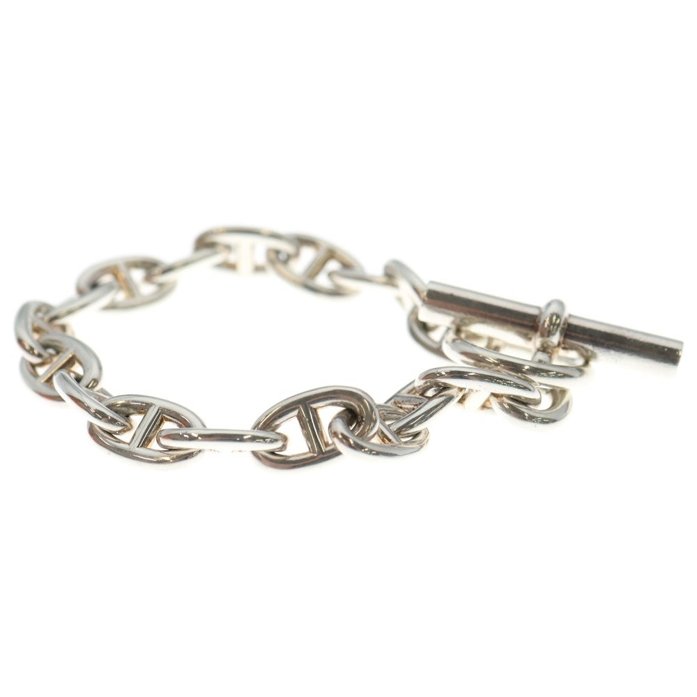 HERMES(エルメス) Chaine d'Ancre MM シェーヌダンクルMM 17コマ チェーンブレスレット シルバー