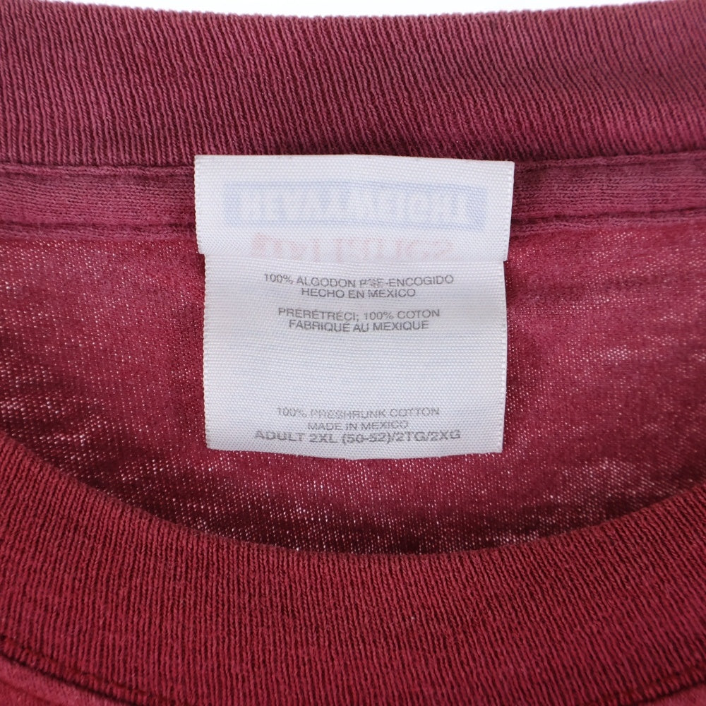 VINTAGE(ヴィンテージ) 00S LINKIN PARK T-SHIRT リンキンパーク プリント クルーネック 半袖Tシャツ カットソー レッド