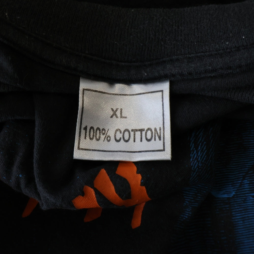 VINTAGE(ヴィンテージ) 90S SKINNY PUPPY T-SHIRT スキニー パピー ホラープリント ユーロボディ クルーネック 半袖Tシャツ カットソー ブラック