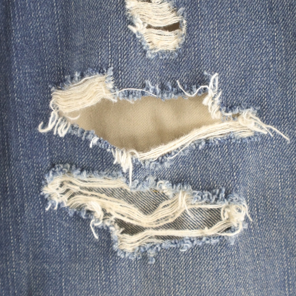 BALENCIAGA(バレンシアガ) 25SS Baggy Pants クラッシュ加工 ワイド