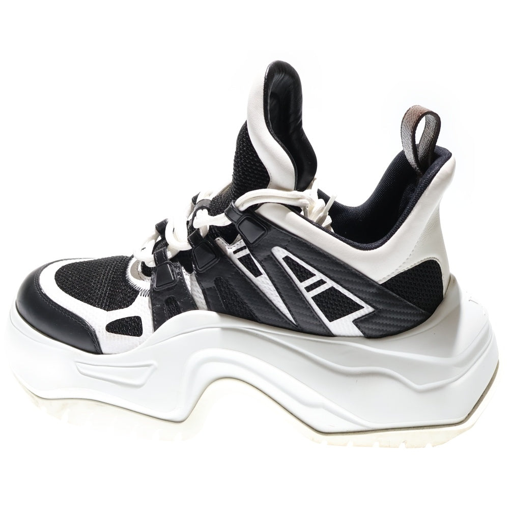 LOUIS VUITTON(ルイヴィトン) LVアークライト2.0 ボリュームソール ハイカットスニーカー ブラック/ホワイト