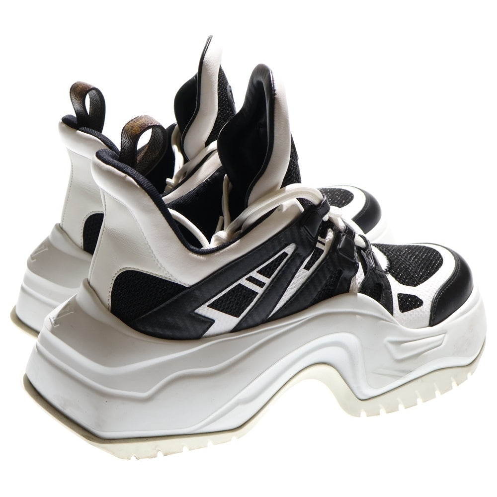 LOUIS VUITTON(ルイヴィトン) LVアークライト2.0 ボリュームソール ハイカットスニーカー ブラック/ホワイト