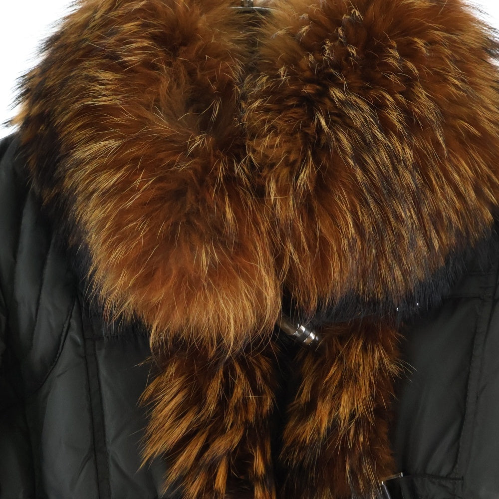 MONCLER(モンクレール) GRILLON グリヨン ファー トグルボタン ダウン ジャケット カーキ レディース 220934690910