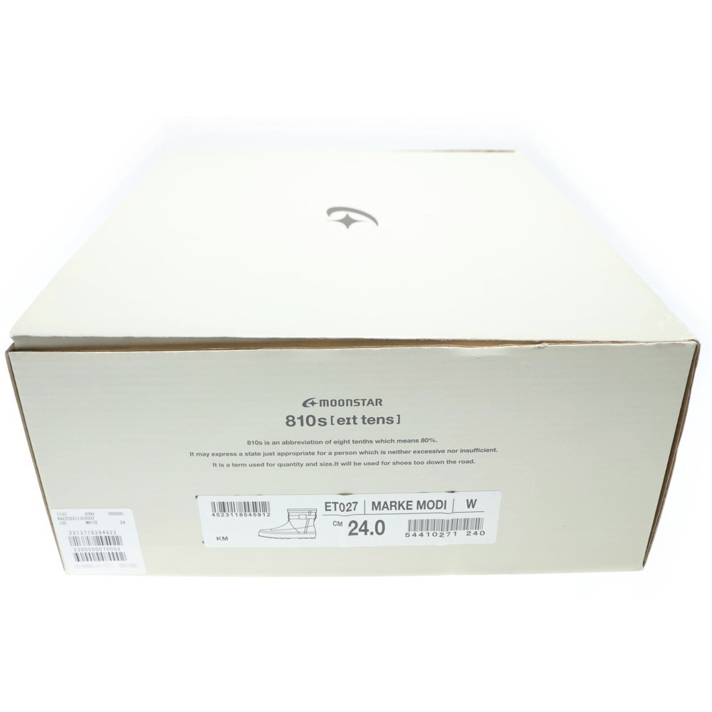 MOONSTAR(ムーンスター) MARKE MODI マルケ モディ ベルト付き ブーツ レディース ホワイト ET027