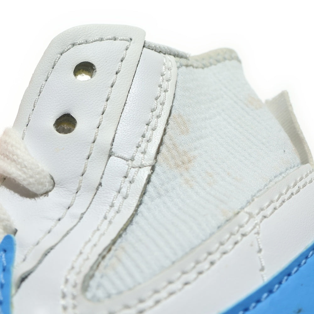 NIKE(ナイキ) BLAZER MID JUMBO UNIVERSITY BLUE ブレーザー ミッド ジャンボ ユニバーシティー レディース ブルー ミッドカットスニーカー US7/25cm DD3111-103