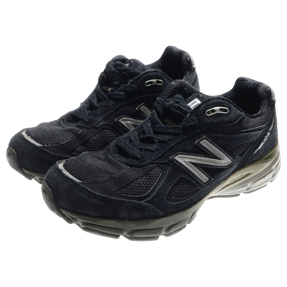 New Balance(ニューバランス) W990BK4 スエード ローカットスニーカー レディース ブラック US7/24cm