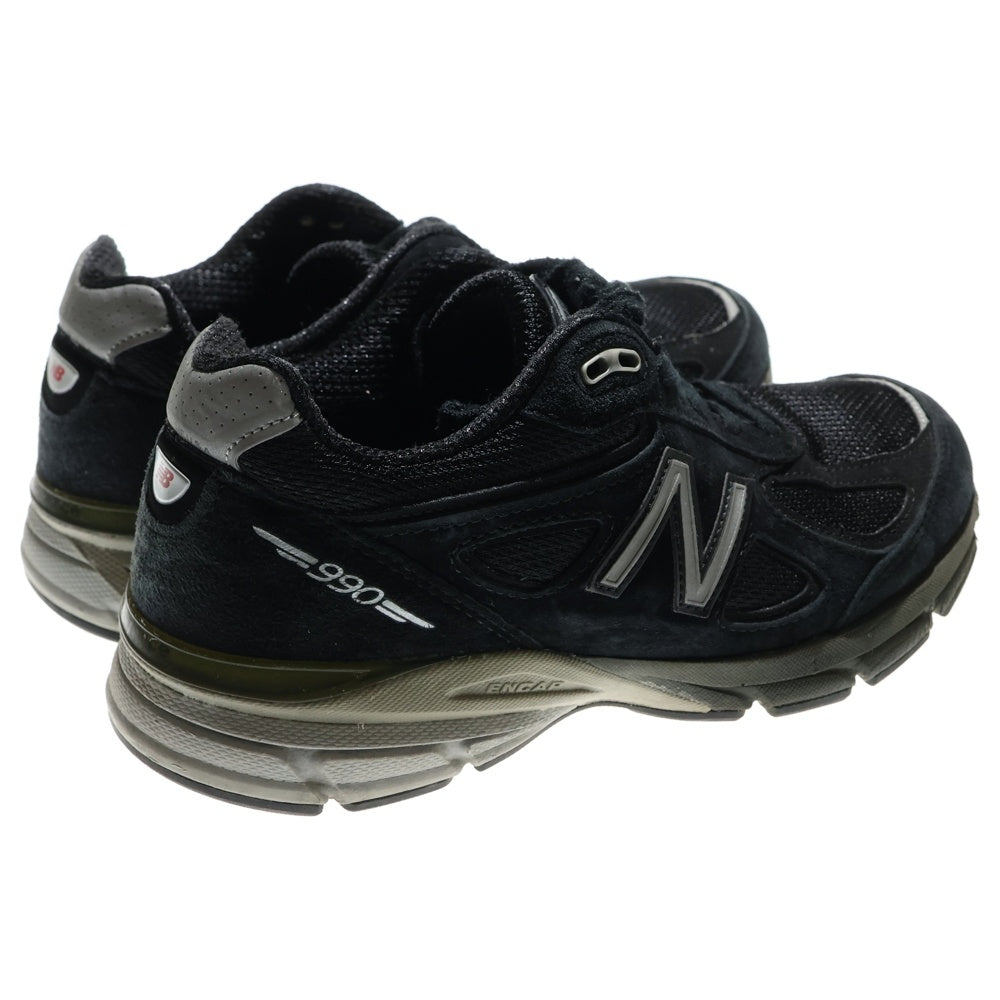 New Balance(ニューバランス) W990BK4 スエード ローカットスニーカー レディース ブラック US7/24cm