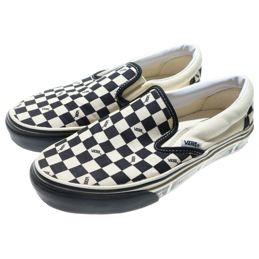 VANS(ヴァンズ) ×STANDARD CALIFORNIA SLIP ON スタンダード カルフォルニア スリッポン ローカットスニーカー レディース US5H/23.5cm ブラック/ホワイト V98CF SD