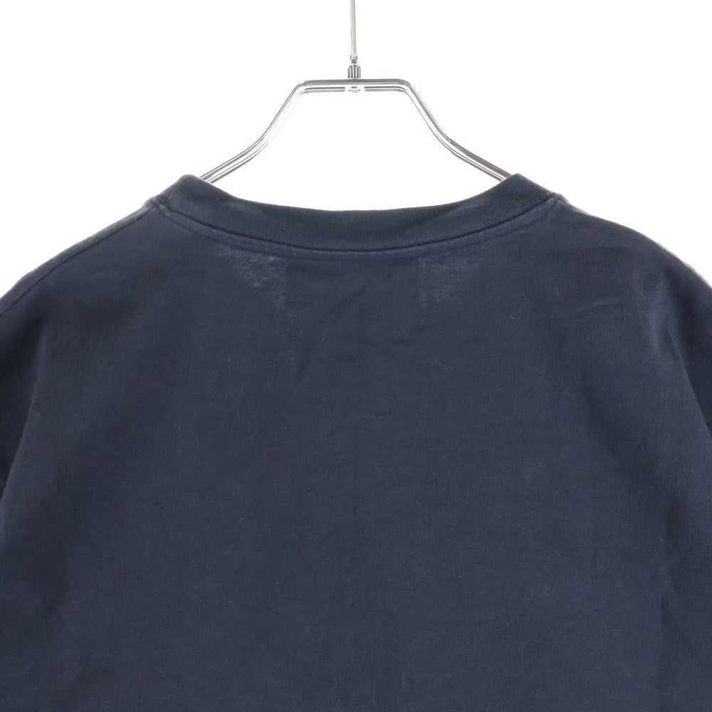 GUCCI(グッチ) GUCCIブレードロゴプリント クルーネック 半袖Tシャツ カットソー ブラック/レッド 565806