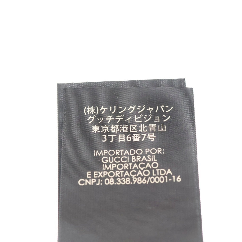 GUCCI(グッチ) シェリーライン GGキャンバス ベースボールキャップ 帽子 ブラック 200035