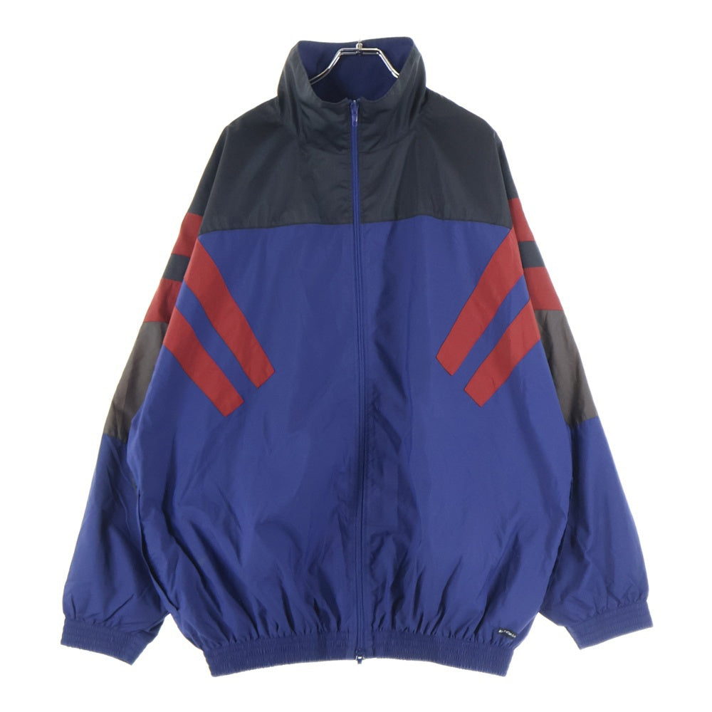 BALENCIAGA(バレンシアガ) 17AW ラインデザイン ナイロントラックジャケット ブルー/レッド/ブラック 508508