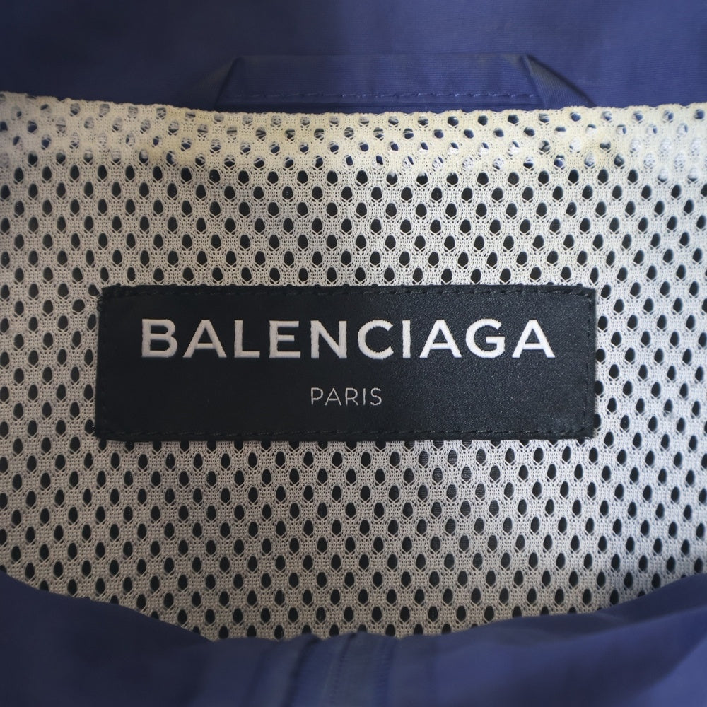 BALENCIAGA(バレンシアガ) 17AW ラインデザイン ナイロントラックジャケット ブルー/レッド/ブラック 508508