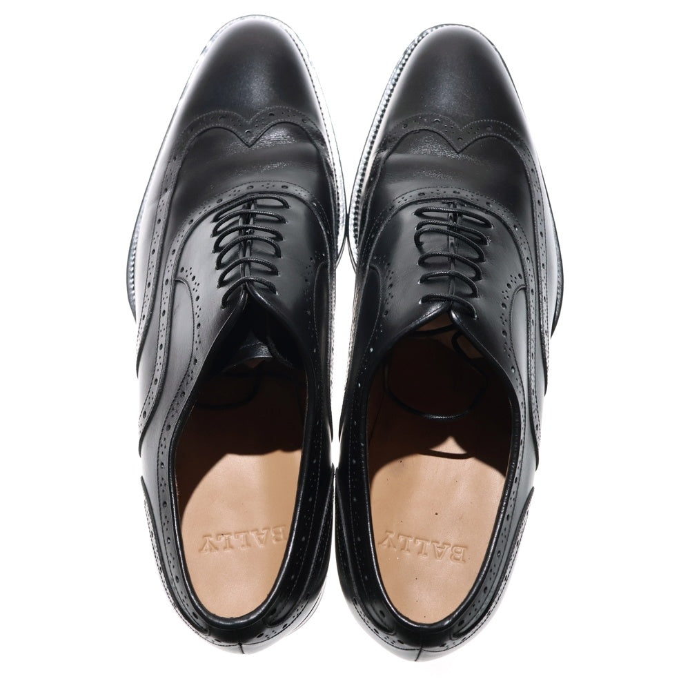 BALLY(バリー) DRESS OXFORDS SHOES BLACK レザー オックスフォーズ レースアップ ドレスシューズ ブラック U-GINGO/00