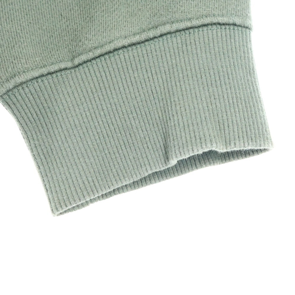 G-STAR RAW(ジースターロウ) 胸フラップポケット カンガルーポケット ハーフジップ スウェット トレーナー グリーン