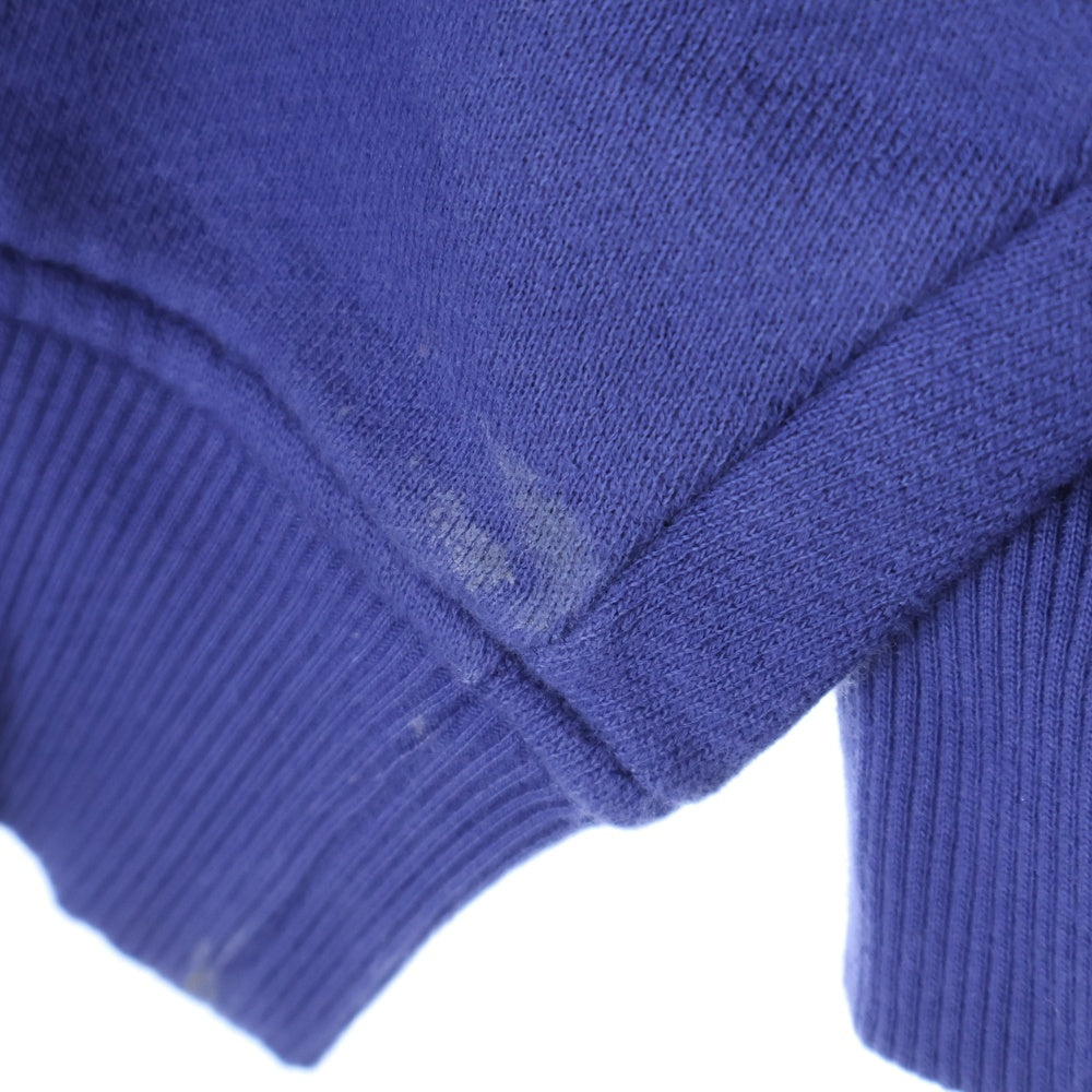 G-STAR RAW(ジースターロウ) フロントナイロン切り替え カンガルーポケット フーデッド スウェット パーカー ブルー